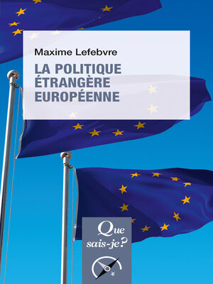 cover image of La Politique étrangère européenne